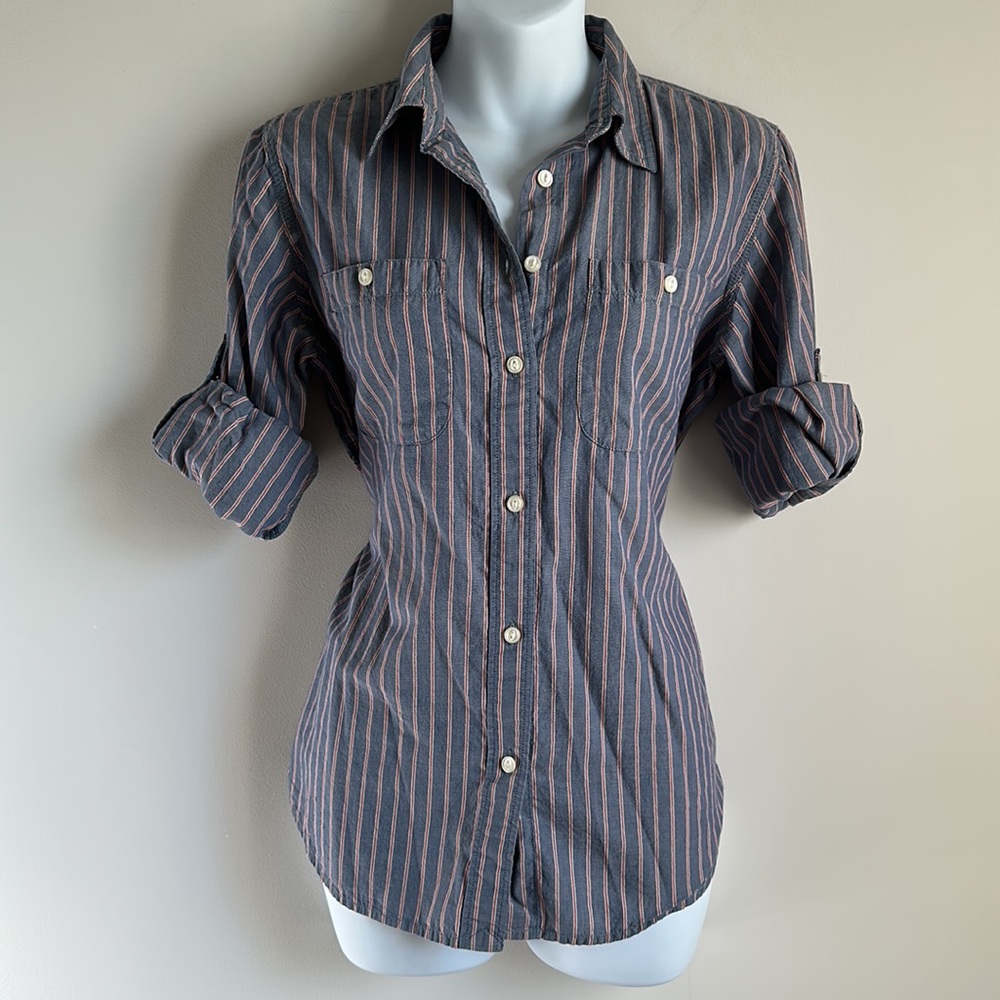 Ralph Lauren 100% Cotton Cuff Sleeve Button Down